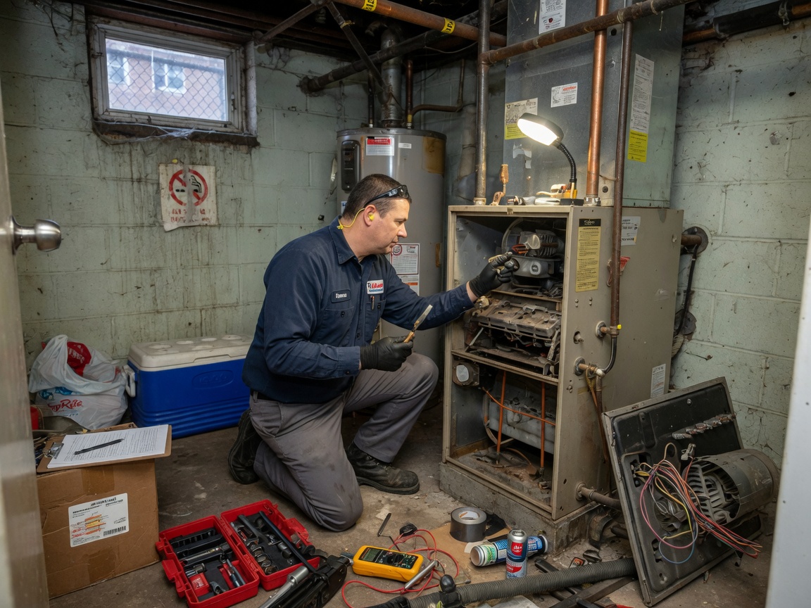 HVAC in Little Falls Township